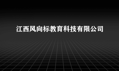 江西风向标教育科技 专业代理，让教育广告精准触达
